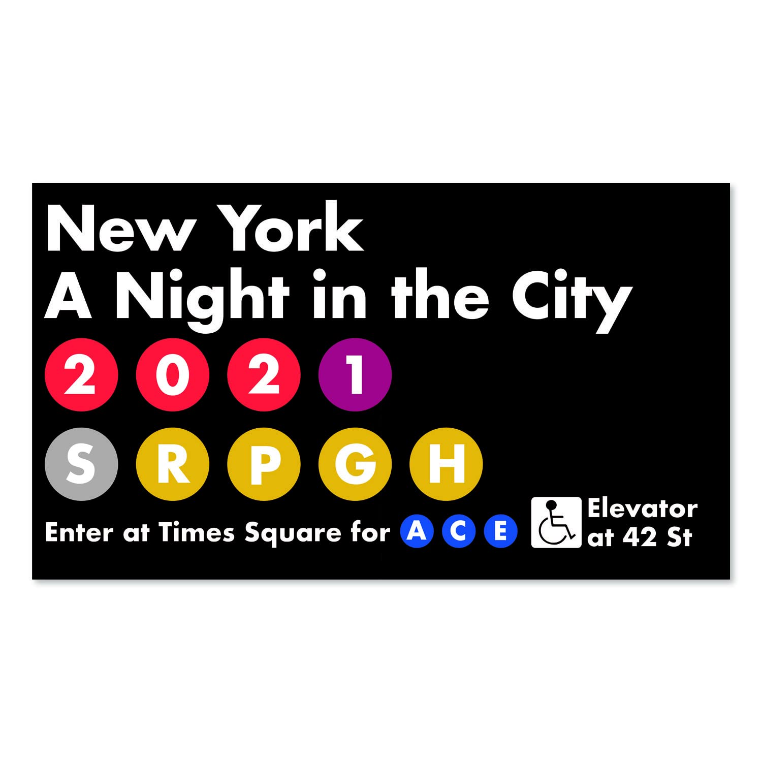 Amazon.com: Fun Express Personalized NYC Subway Sign